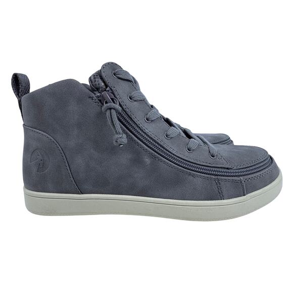 BILLY Footwear Zip Around Mid Top Sneaker in Stone Womens Size 8.5 - Picture 1 of 10